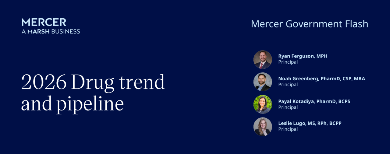 Drug Trend and Pipeline 2026